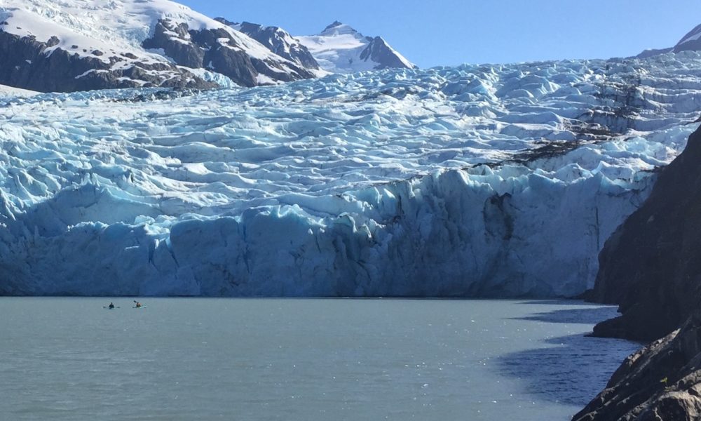Portage Glacier, an Alaskan journey in time